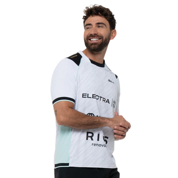 T-shirt Siux Replica Electra Stupa Officiel Blanc 2025 - Esprit Padel Shop