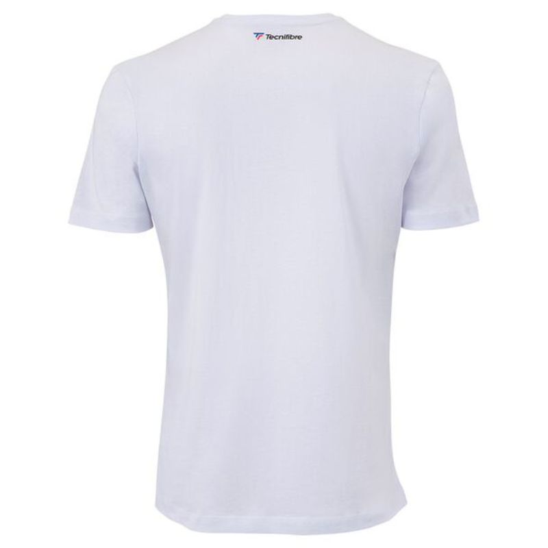T-shirt Technifibre Team Coton Tee Blanc - Esprit Padel Shop