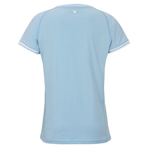 T-shirt Tecnifibre Team Stretch Bleu Femme - Esprit Padel Shop
