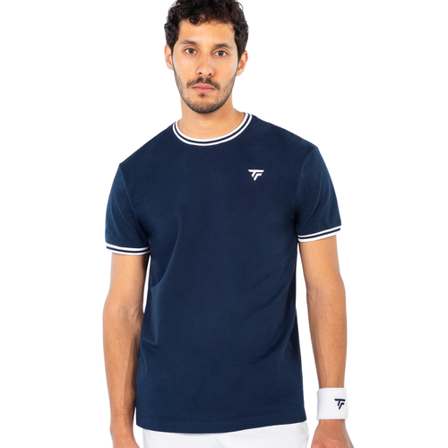 T-shirt Tecnifibre Team Stretch Bleu Marine - Esprit Padel Shop