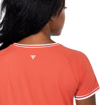 T-shirt Tecnifibre Team Stretch Rouge Femme - Esprit Padel Shop