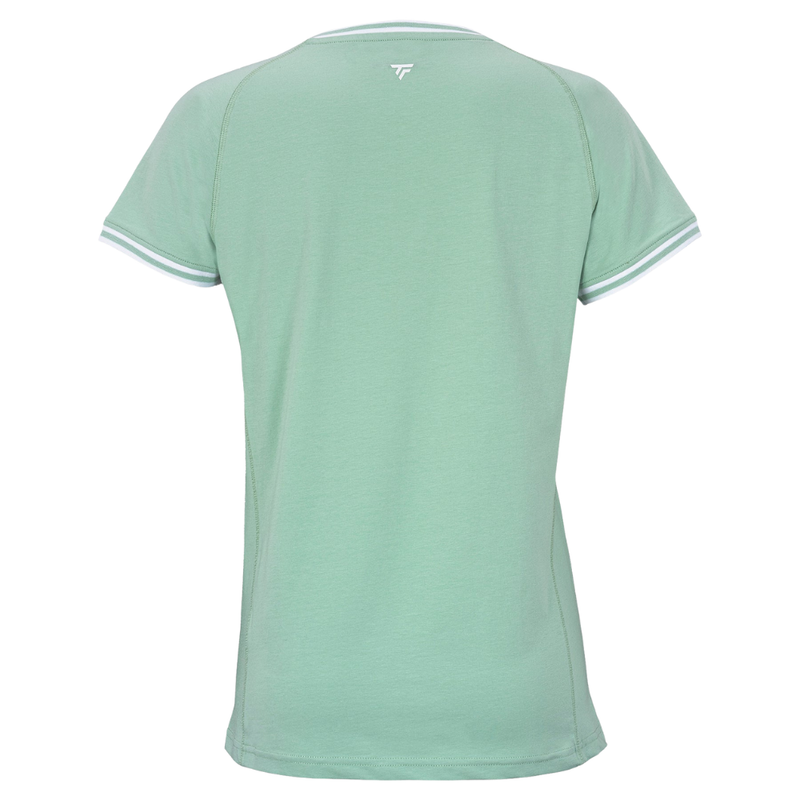 T-shirt Tecnifibre Team Stretch Vert Femme - Esprit Padel Shop
