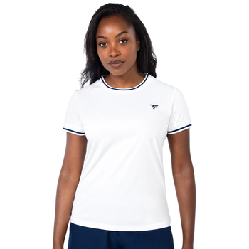 T-shirt da donna Tecnifibre Team Tech Bianca - Esprit Padel Negozio