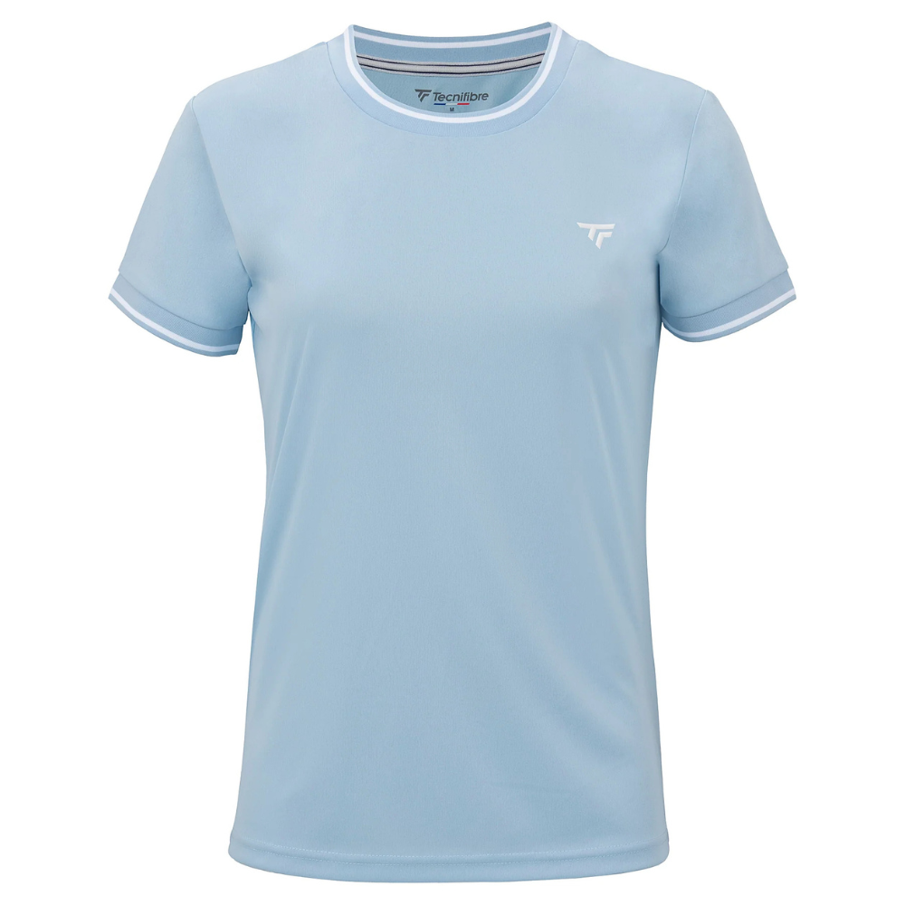 T-shirt Tecnifibre Team Tech Bleu Femme - Esprit Padel Shop