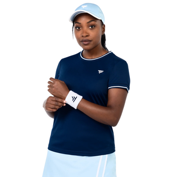 T-shirt Tecnifibre Team Tech Bleu Marine Femme - Esprit Padel Shop