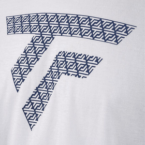 T-shirt Tecnifibre Training Tee Blanc Logo - Esprit Padel Shop