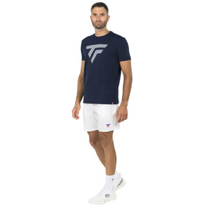 T-shirt Tecnifibre Training Tee Bleu Marine Mannequin - Esprit Padel Shop