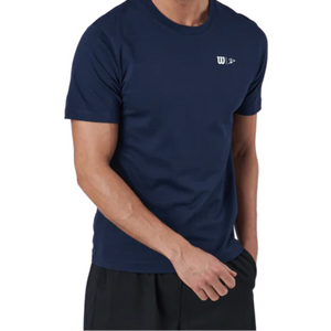 T-shirt Wilson Bela Tech Tee Bleu Marine - Esprit Padel Shop