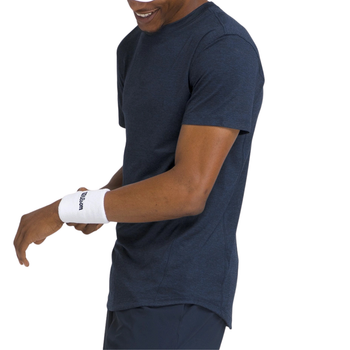 T-shirt Wilson Everyday Performance Tee Bleu Marine - Esprit Padel Shop