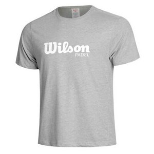 T-shirt Wilson Graphic Tee Gris Face - Esprit Padel Shop