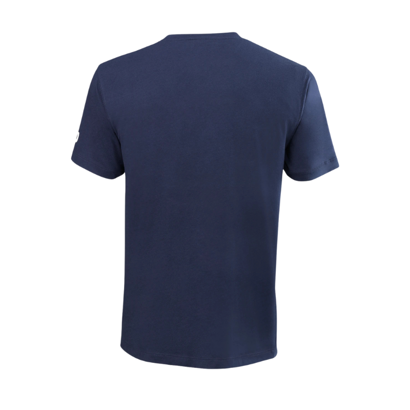 T-shirt Wilson Paris Tech Bleu - Esprit Padel Shop