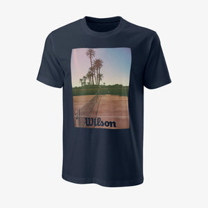 T-shirt Wilson Scenic Tech Noir Face - Esprit Padel Shop