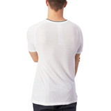 T-shirt Wilson Seamless Crew 2.0 Blanc Dos - Esprit Padel Shop