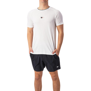 T-shirt Wilson Seamless Crew 2.0 Blanc Face - Esprit Padel Shop