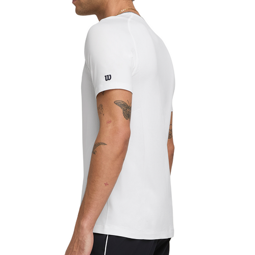 T-shirt Wilson Seamless Crew Blanc - Esprit Padel Shop