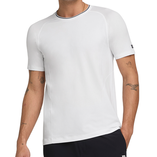 T-shirt Wilson Seamless Crew Blanc - Esprit Padel Shop