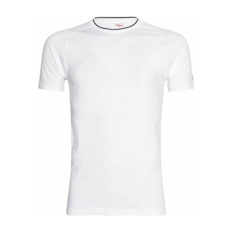 T-shirt Wilson Seamless Crew Blanc - Esprit Padel Shop