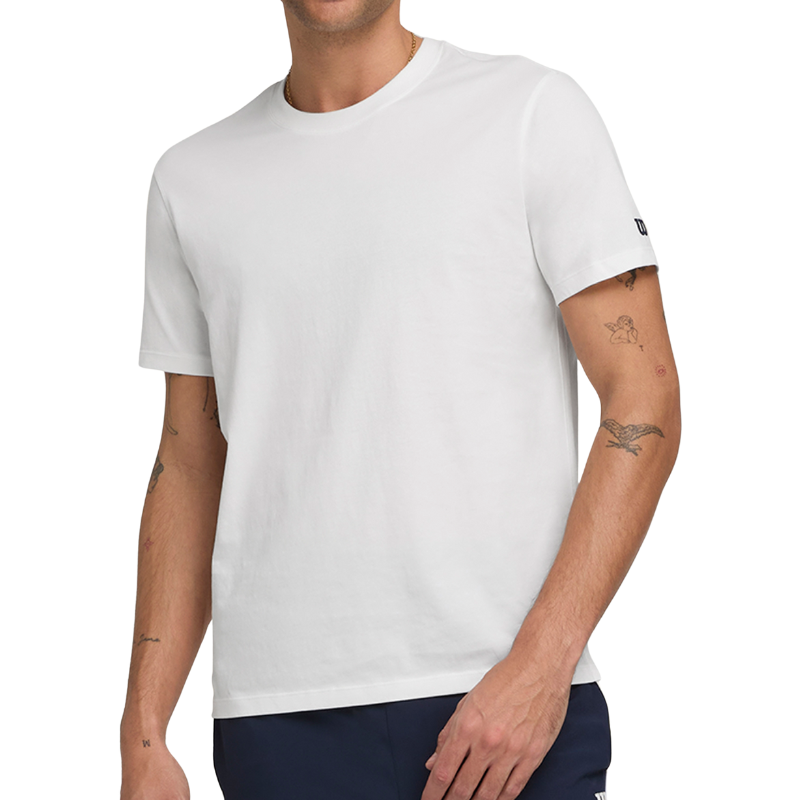T-shirt Wilson Team Graphic Tee Blanc - Esprit Padel Shop