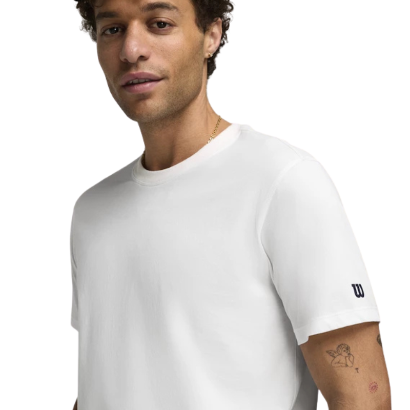 T-shirt Wilson Team Graphic Tee Blanc - Esprit Padel Shop