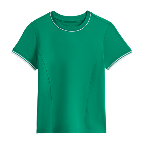 T-shirt Wilson Team Seamless Tee Vert Femme - Esprit Padel Shop