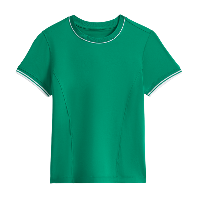 T-shirt Wilson Team Seamless Tee Vert Femme - Esprit Padel Shop
