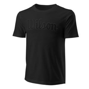 T-shirt Wilson Script Eco Noir face - Esprit Padel Shop