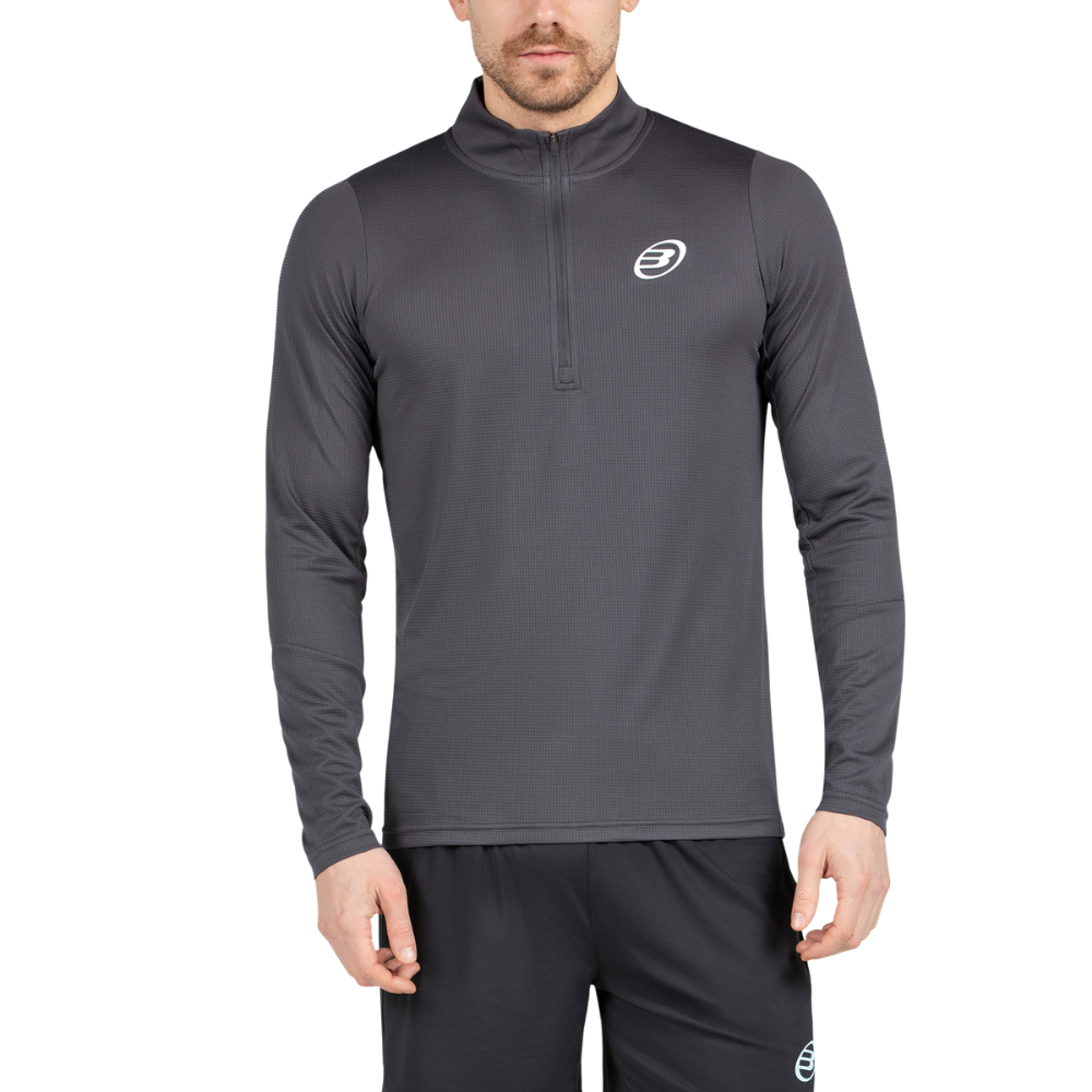 Camiseta de Manga Larga Bullpadel Anser Negro - Esprit Padel Shop