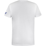 T-shirt Babolat Exercice Tee Blanc 2024 dos - Esprit Padel Shop