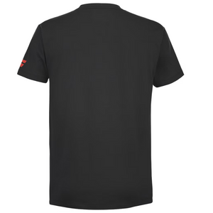 T-shirt Babolat Exercice Tee noir 2024 dos - Esprit Padel Shop
