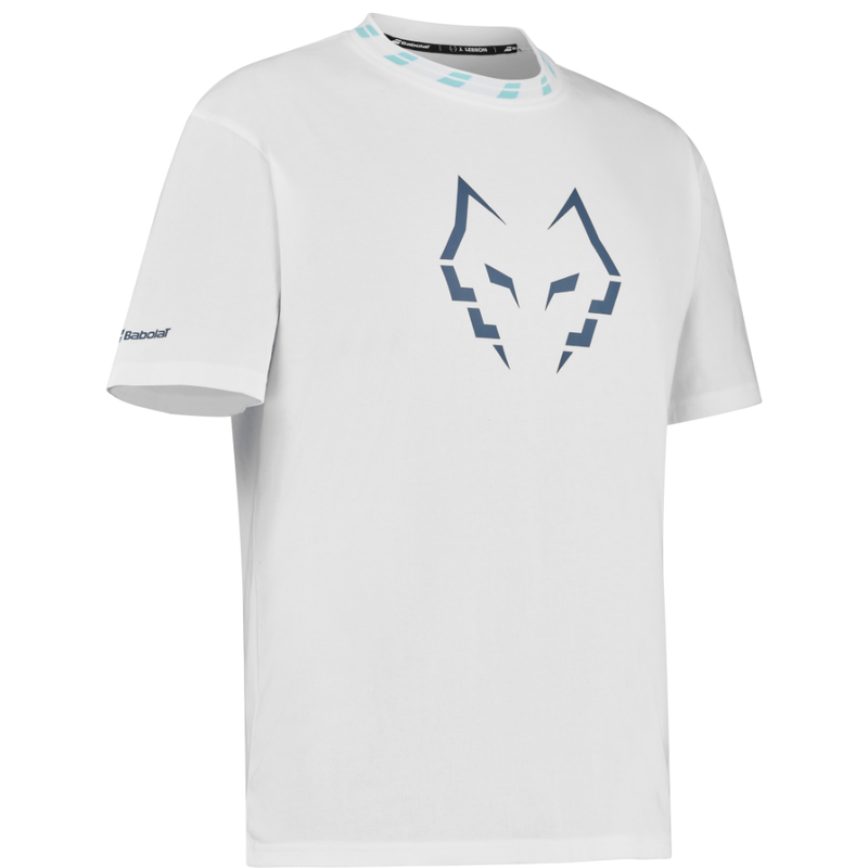 T-shirt Babolat Oversize Cotton Tee Lebron Blanc
