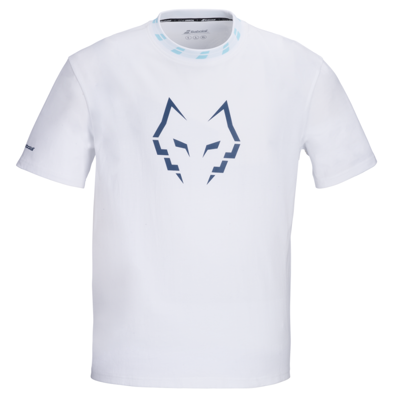 T-shirt Babolat Oversize Cotton Tee Lebron Blanc