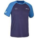 T-shirt Babolat Crew Neck Tee Lebron bleu 3q - Esprit Padel Shop