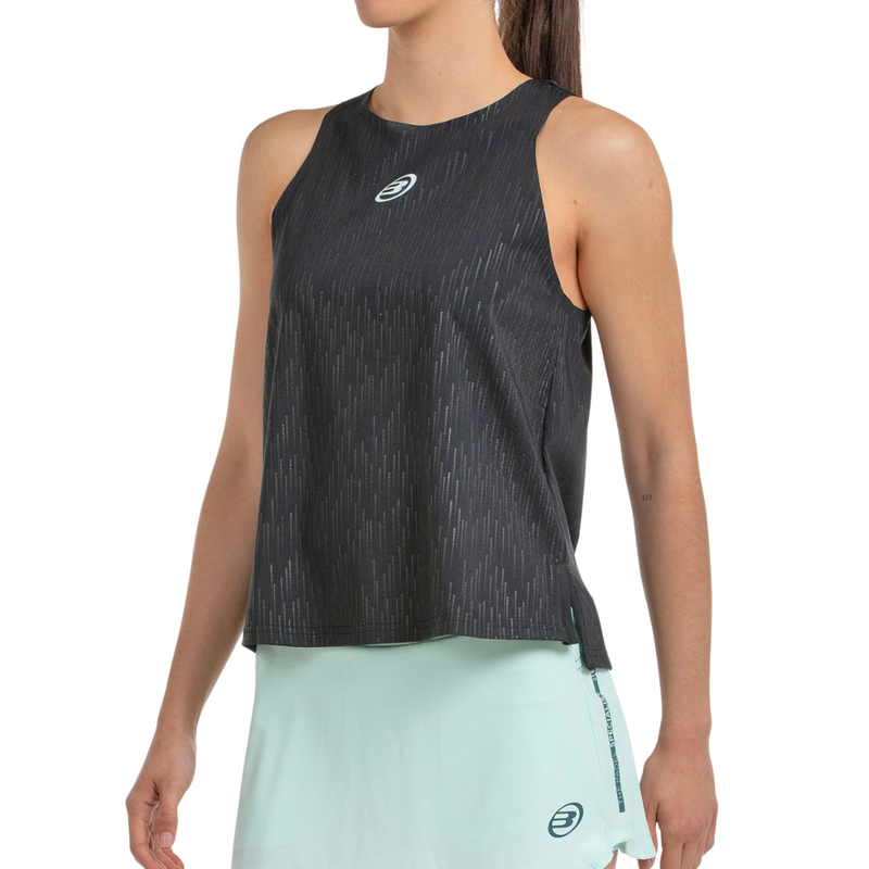 T-shirt Bullpadel Abure Noir Femme - Esprit Padel Shop