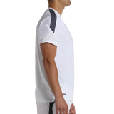 T-shirt Bullpadel Niue Blanc cote - Esprit Padel Shop