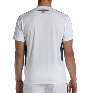 T-shirt Bullpadel Niue Blanc dos- Esprit Padel Shop