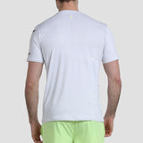 T-shirt Bullpadel Adula Blanc dos - Esprit Padel Shop 