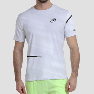 T-shirt Bullpadel Adula Blanc Face - Esprit Padel Shop 