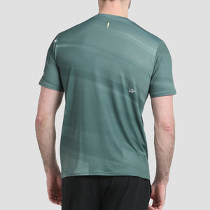 T-shirt Bullpadel Adula vert dos - Esprit Padel Shop 