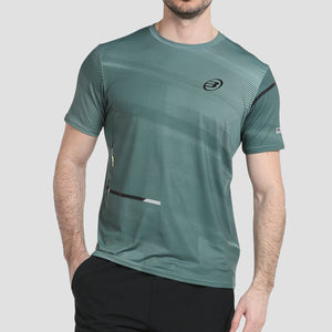 T-shirt Bullpadel Adula vert Face - Esprit Padel Shop 