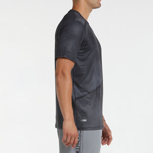 T-shirt Bullpadel Misar Noir cote - Esprit Padel Shop