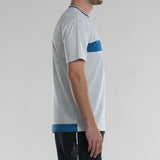 T-shirt Bullpadel Notre Blanc cote - Esprit Padel Shop