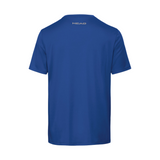 T-shirt Head Easy Court Bleu dos - Esprit Padel Shop