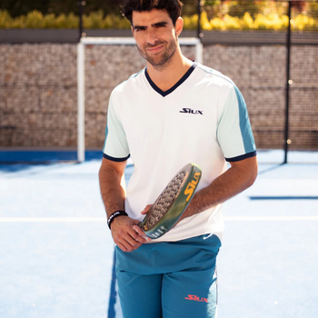 T-shirt Siux Pouli Blanc - Esprit Padel Shop