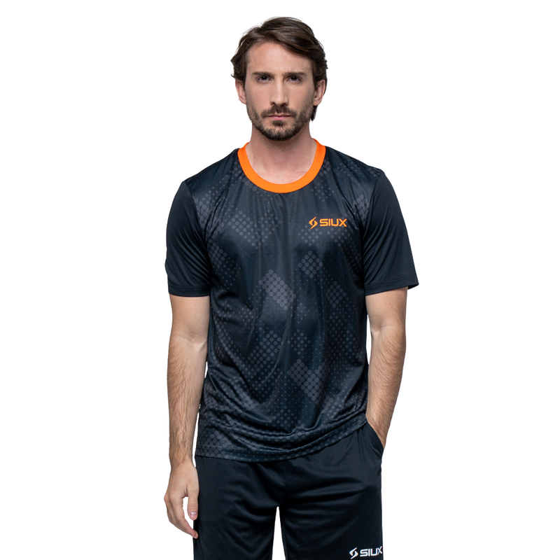 T-shirt Siux Bali Noir - Esprit Padel Shop