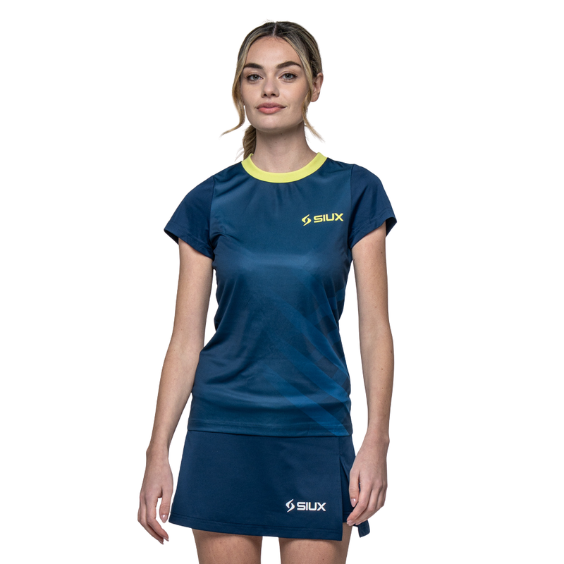 T-shirt Siux Wave Bleu Marine Femme - Esprit Padel Shop