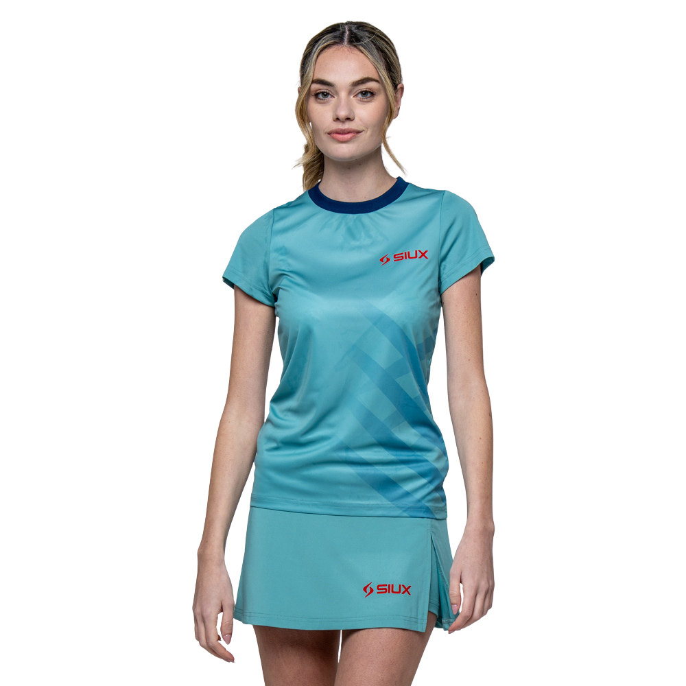 Siux Wave Women's Blue T-shirt - Esprit Padel Shop