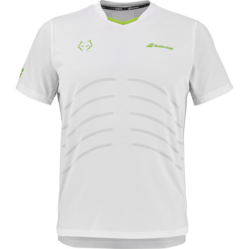 T-shirt Babolat Replica Crew Neck Lebron Blanc 2026 - Esprit Padel Shop