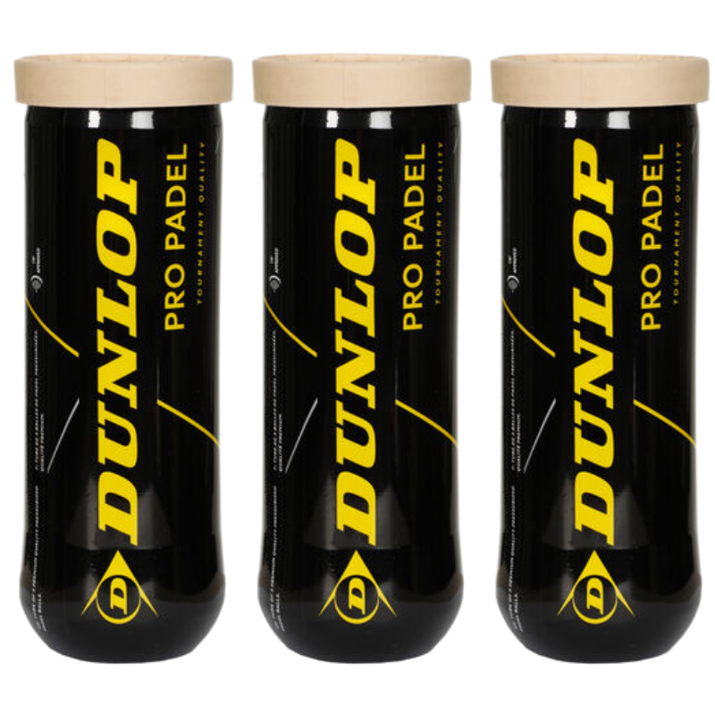 Pack De 4 Balles Nox Pro En Titane - Rebound Dynamique, Design Noir élégant Avec Finition Titane