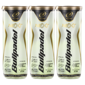 Tripack de 3 balles Bullpadel Next - Esprit Padel Shop
