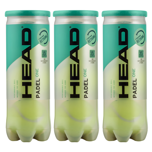 Tripack de 3 balles Head Padel One - Esprit Padel Shop